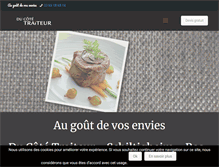Tablet Screenshot of ducotetraiteur.fr